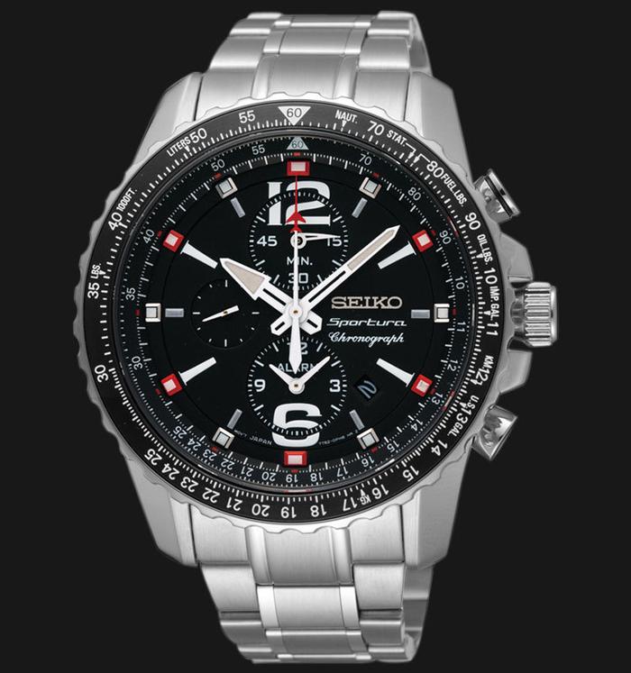 Jual Seiko Sportura Chronograph SNAE95P1 - Kota Surabaya - Jam Seiko |  Tokopedia