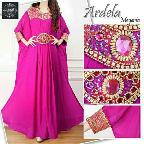 Jual KAFTAN ELIZA MAGENTA - Jakarta 