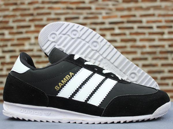 adidas samba hitam
