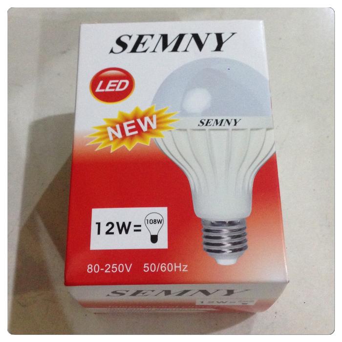 Jual Lampu LED SEMNY 12W - Kota Kediri - Pijar Motor | Tokopedia