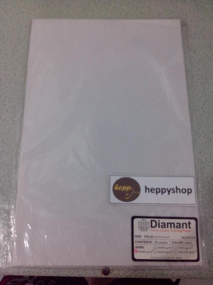 Gambar kertas kalkir F4 dari Heppyshop Heppyshop undefined Tokopedia