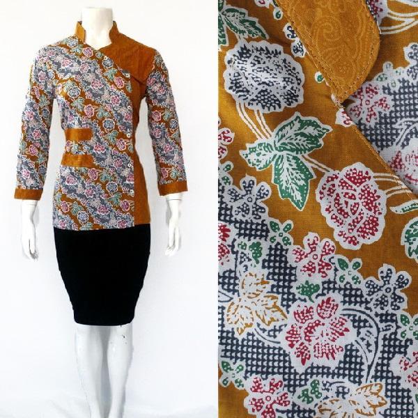 Gambar Blouse Embos DBT 4191 dari Grosir Solo Batik undefined Tokopedia