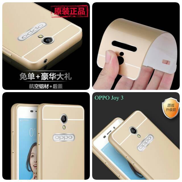 Casing Hp Oppo Joy Case Bumper Oppo Joy 3s A11w Back Case