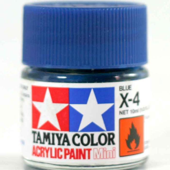 Gambar tamiya acrylic x 4 Blue ( cat gundam model kit) dari 59garage undefined Tokopedia