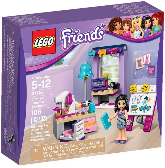 Gambar LEGO 41115 FRIENDS Emma's Creative Workshop dari AnugrahShopTokopedia undefined Tokopedia