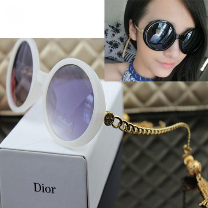 Gambar HO2448D - Kacamata Fashion Bulat dengan Rumbai ( Putih ) dari OMOMART undefined Tokopedia