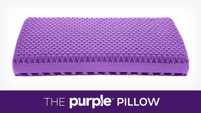 lilac pillow
