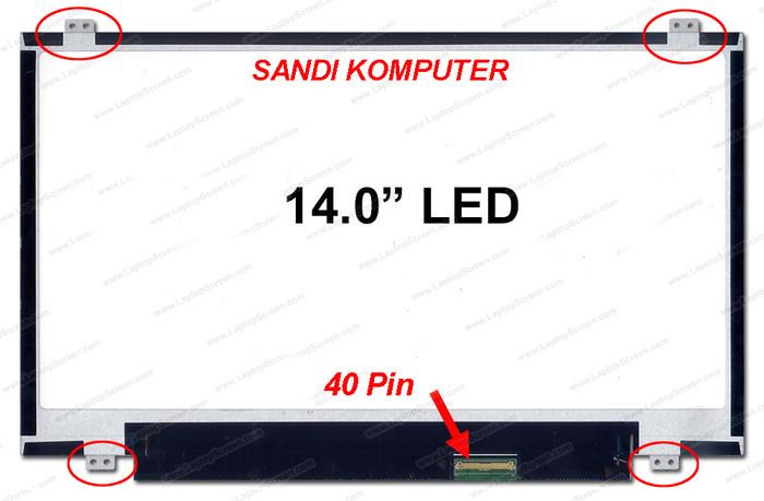 Jual LCD LED Asus A450 A450L A450LC 
