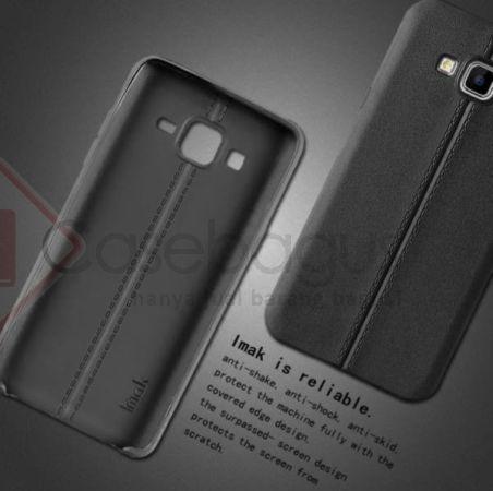 Jual Samsung Galaxy On7 On Imak Vega Leather Back Cover Case