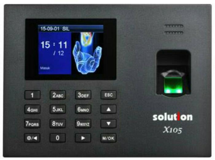 Jual Solution X105 Mesin Absensi Sidik Jari Fingerprint Batterai Backup Jakarta Pusat Warunglistrik Tokopedia