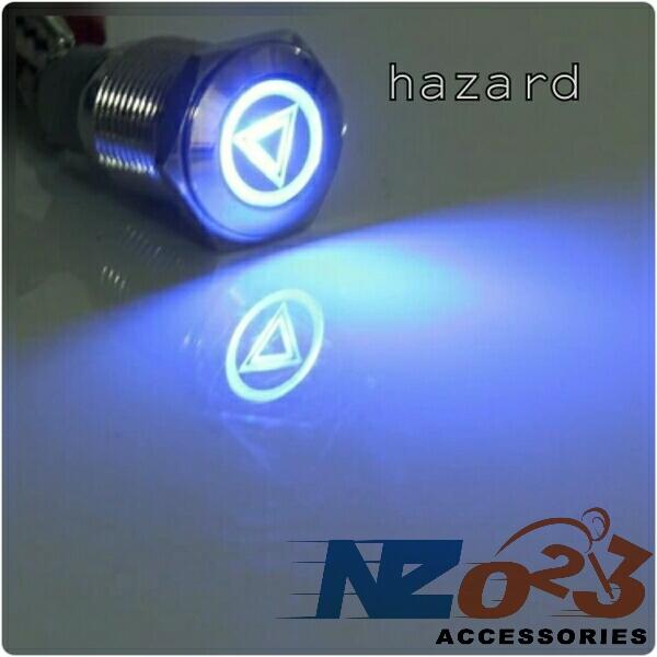 Jual Push Button/Switch On-Off /Saklar Hazard Logo SEGITIGA with Led ...