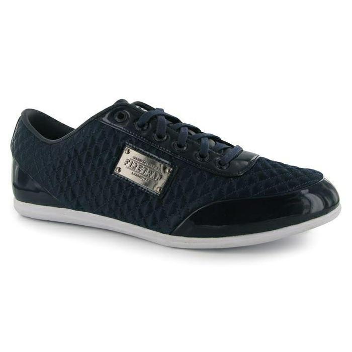 navy firetrap trainers
