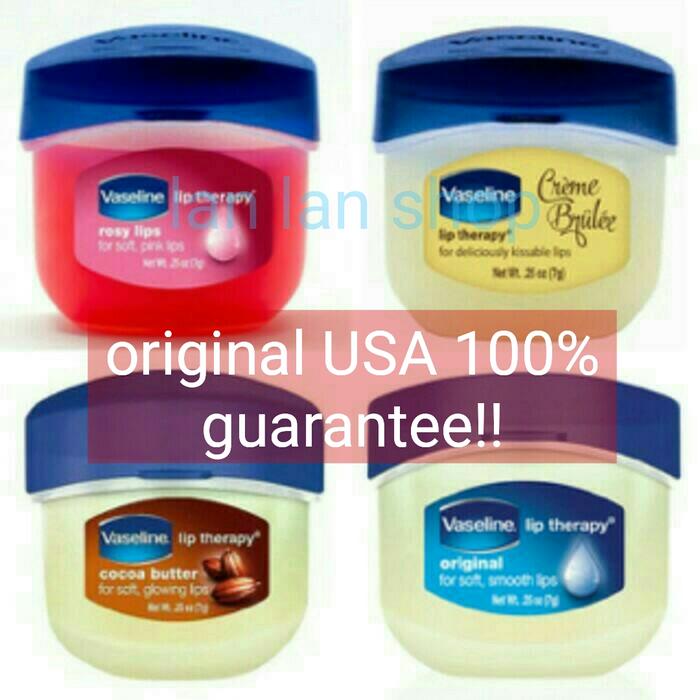 Gambar Vaseline Rosy Lips Lip Therapy for soft pink lips dari lanlanonlineshop undefined Tokopedia