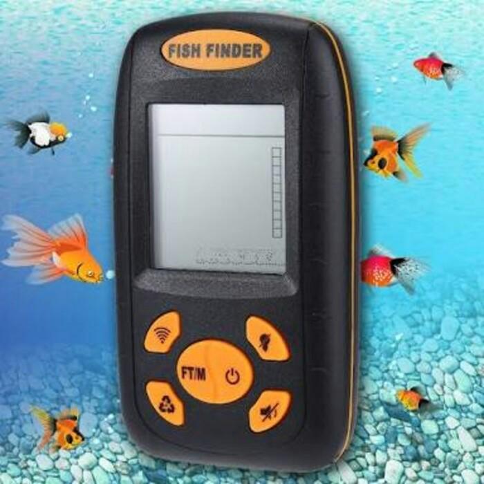 Gambar Fish Finder Ultrasonic XF-01 New Black dari Atha Razka undefined Tokopedia