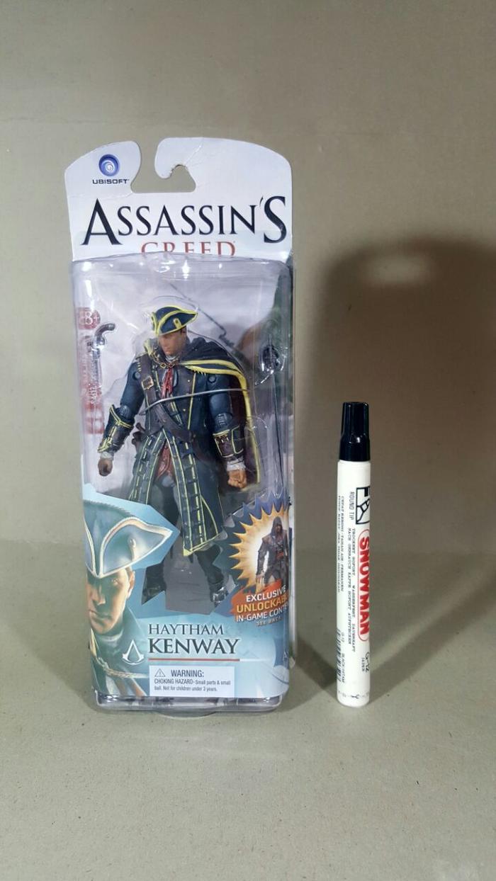 Gambar mainan action figure assasin creed haytham kenway tinggi 6inch dari Mainan Toys Action Figure undefined Tokopedia