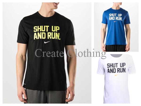 Jual T-shirt Shut Up And Run Nike 