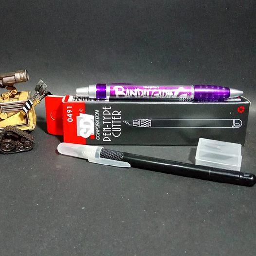 Gambar SDI Pen Cutter 0491 plus refill dari Bandai Gading undefined Tokopedia
