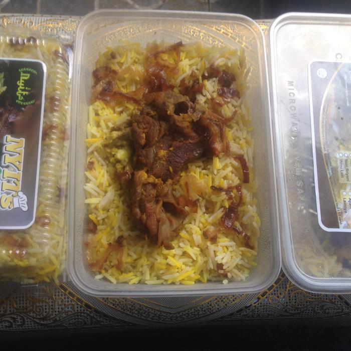 Gambar nasi mandhi kambing personal dari Nyits undefined Tokopedia
