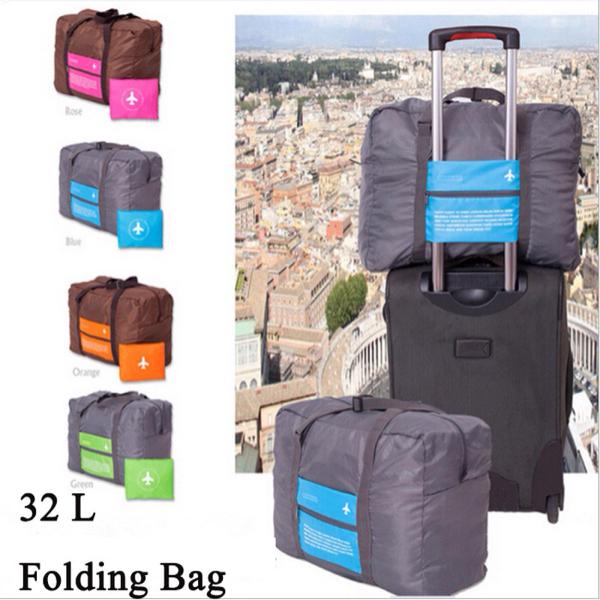 Trolley Bag Foldable Hand Carry Bag Tas Koper Lipat Luggage