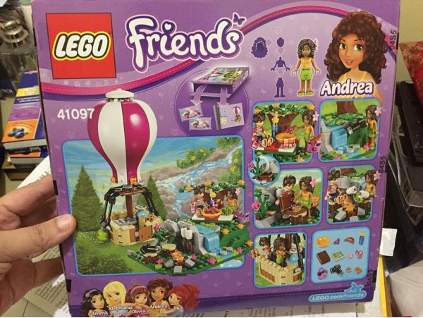 Jual SALE LEGO FRIENDS HEARTLAKE Hot Air Balloon 41097 Andrea