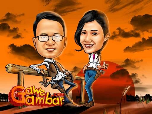 Jual Karikatur Souvenir Kota Malang Kreasi Multimedia Design Tokopedia