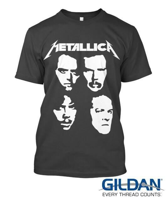 Jual Kaos METALLICA Black Album GILDAN Tshirt Jakarta Timur