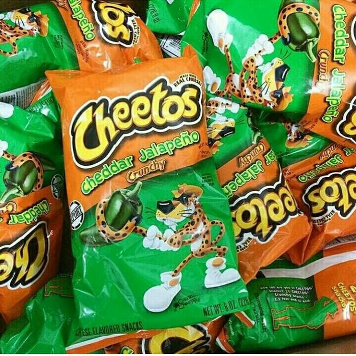 Gambar CHEETOS CHEDDAR JALAPENO CRUNCHY dari King import undefined Tokopedia