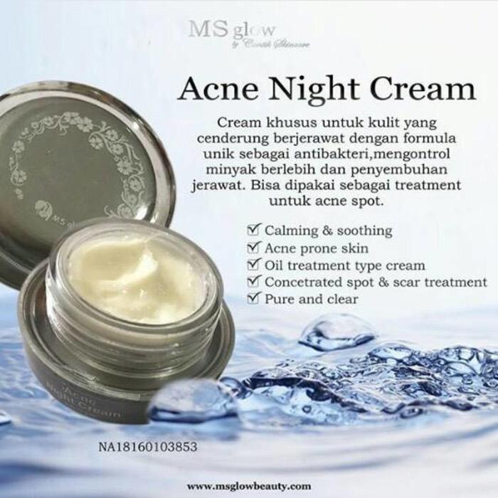 cream ms glow acne