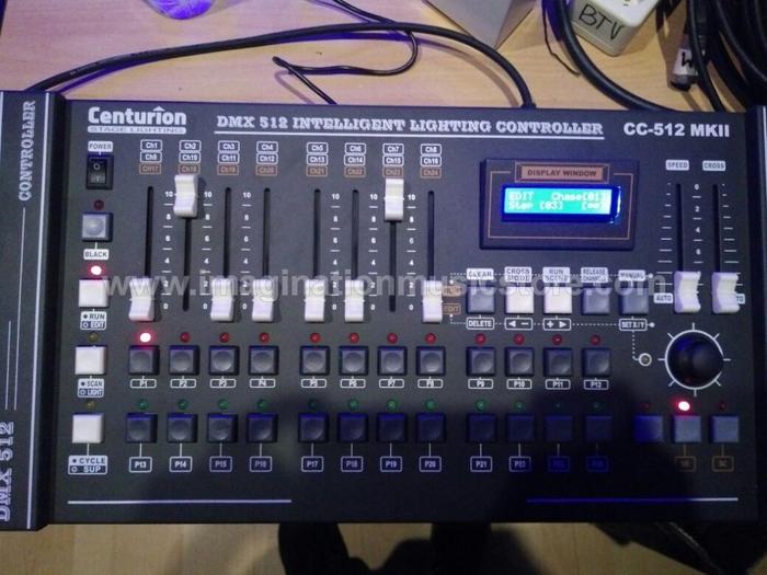 Gambar Mixer Lighting Centurion DMX 512 CC-512 MKII dari Imagination Music Store undefined Tokopedia