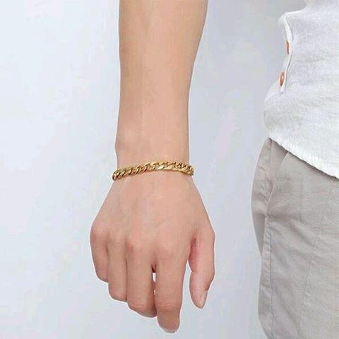 Jual Gelang Rantai emas simple, Simple 