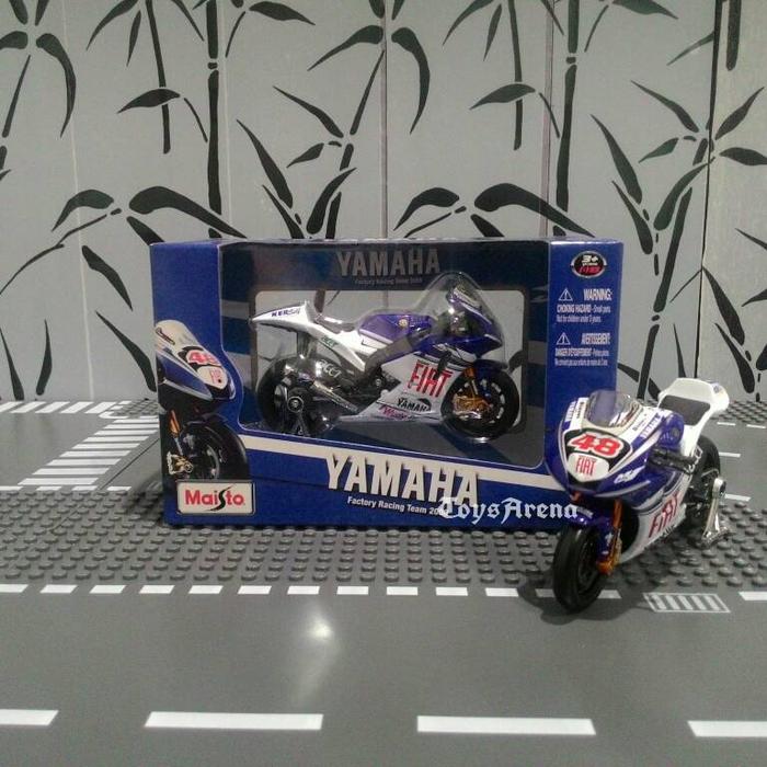 1/18YAMAHA Factory Racing Team2008No46 （Jual Maisto 1:18 Original 