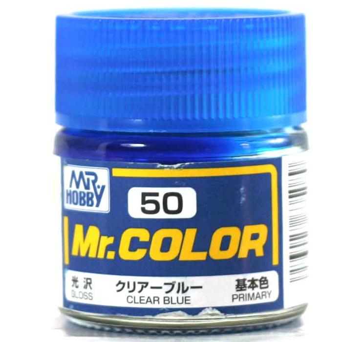 Gambar Mr Color C 50 CLEAR BLUE - Gundam model kit paint dari 59garage undefined Tokopedia