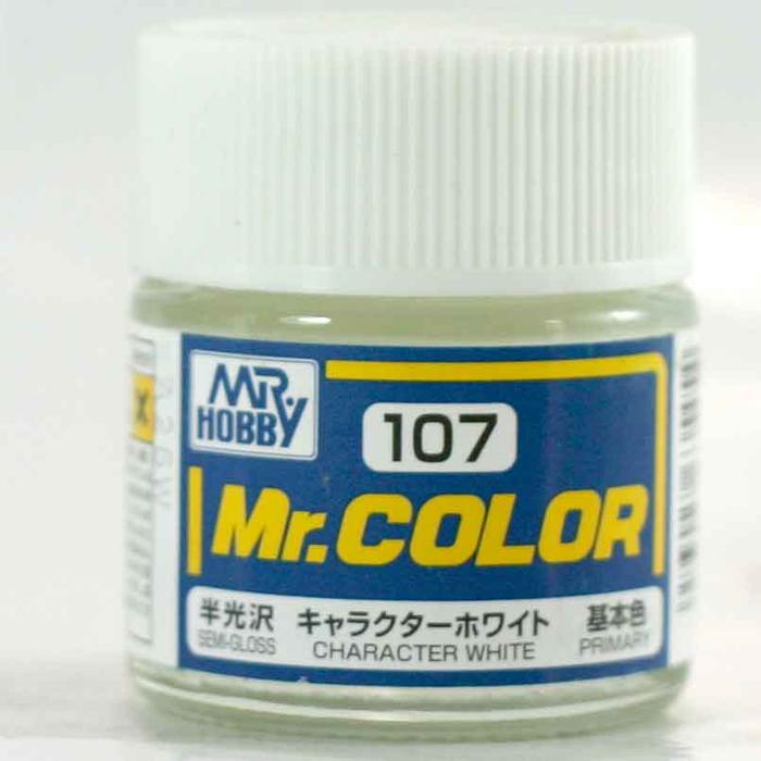 Gambar Mr Color C 107 CHARACTER WHITE  - Gundam model kit paint dari 59garage undefined Tokopedia