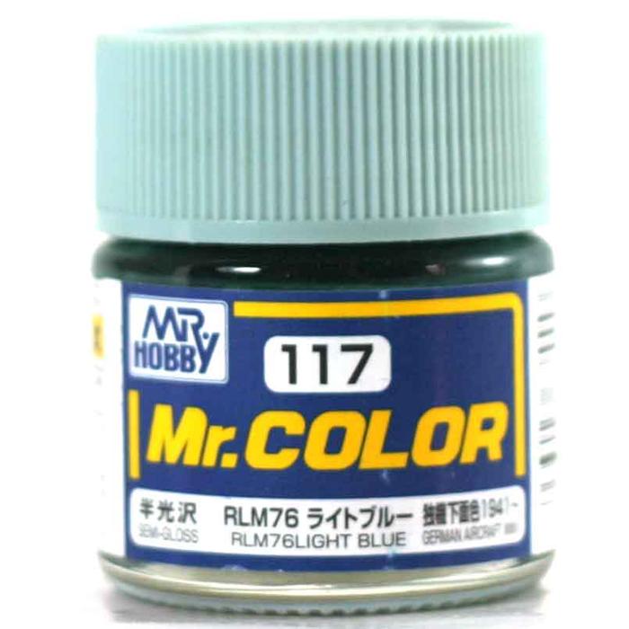 Gambar Mr Color C  117 RLM76 LIGHT BLUE  - Gundam model kit paint dari 59garage undefined Tokopedia