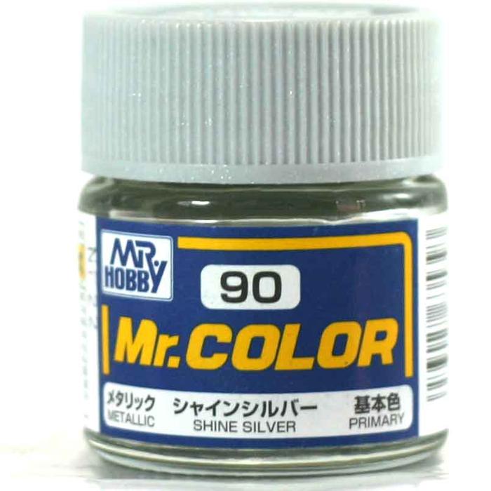 Gambar Mr Color C 90 SHINE SILVER - Gundam model kit paint dari 59garage undefined Tokopedia