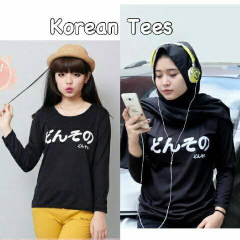 Jual Korean Tee - Jakarta Barat 