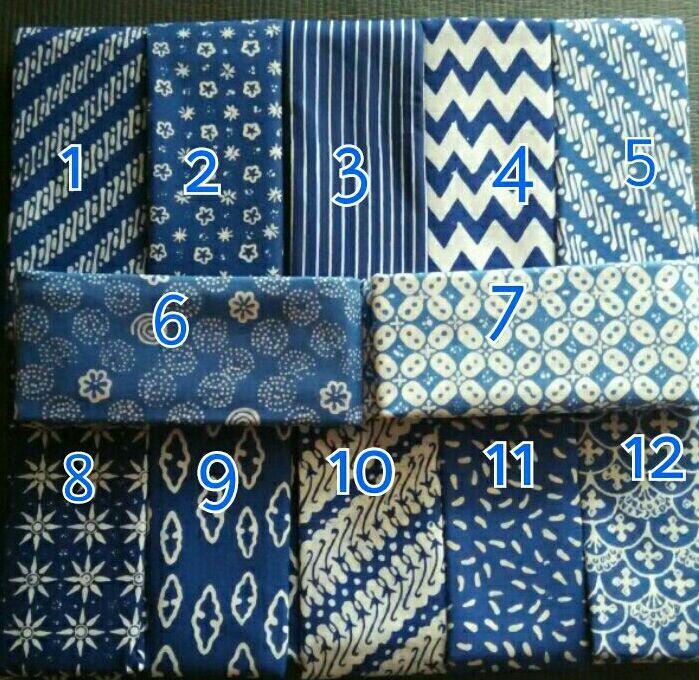 Jual Kain Batik Halus Cap Garutan Jawa Barat Warna Biru Tua Kota Tangerang Mapple Shop Tokopedia