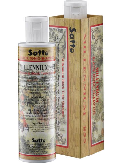 Gambar Satto Millenium Black Tonic Shampoo dari PADMA cosmetics undefined Tokopedia