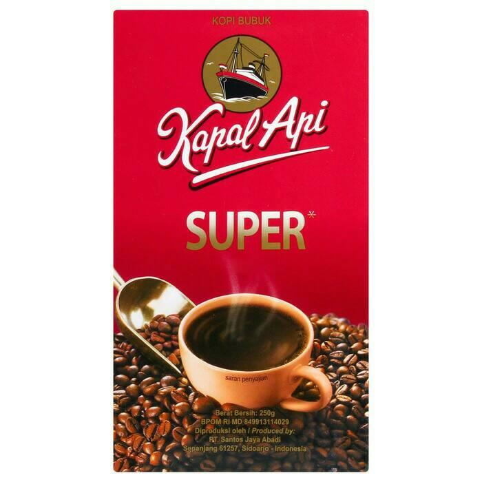 Jual Kapal Api Kopi Bubuk Super Box 250 Gram Premium Kapal Api Bubuk Kab Tangerang Indoalfa Tokopedia