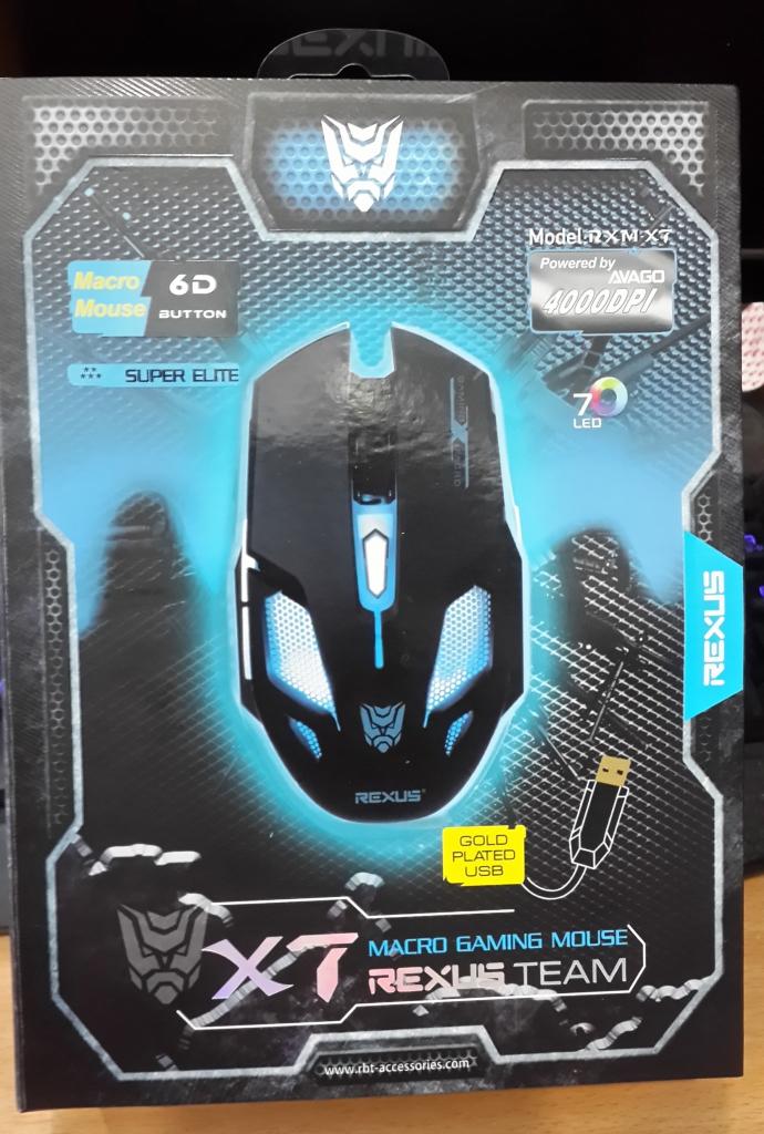 Gambar Mouse Gaming Rexus X7 dari GAMER LAB undefined Tokopedia
