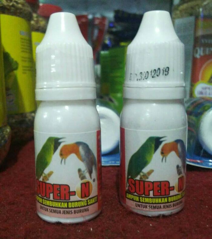 Obat Burung Super N Super Kicau Obat Burung Sakit Infeksi Pencernaan Diare Berak Kapur Darah Air P Shopee Indonesia