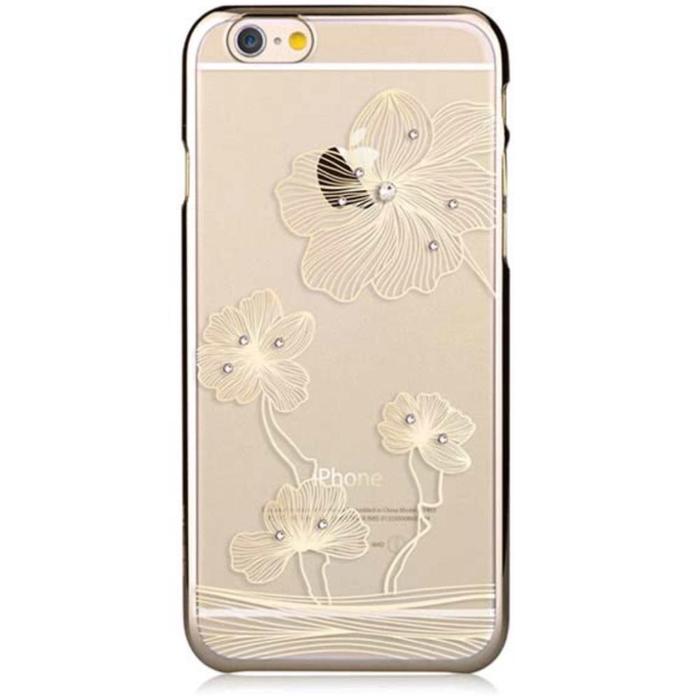 Gambar Devia Crystal Flora Phone Case for iPhone 6S/6 - Champagne Gold dari Inti Sukses undefined Tokopedia