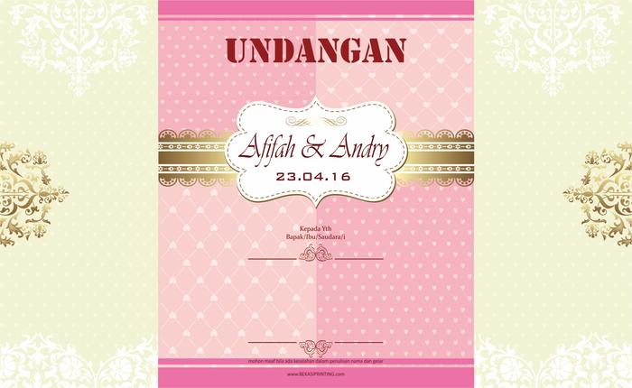 Jual Jasa Cetak Undangan Blangko Bc Bw 2 Master Kota Bekasi Bekasi Printing Tokopedia