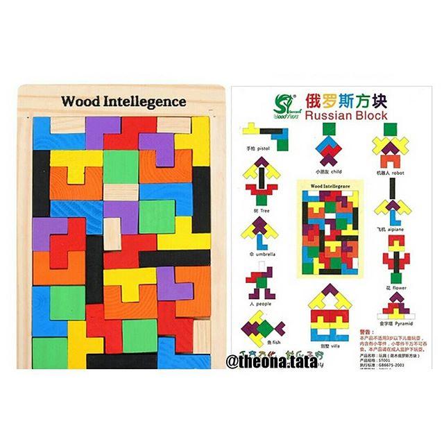 Gambar Russian Block Wood Intellegence Senteng Toys ( Tetris Brain Game ) dari theona tata undefined Tokopedia