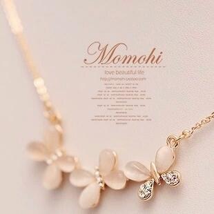 Jual Kalung Korea wanita short chain 