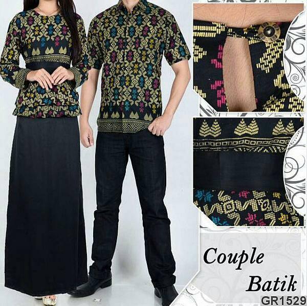 Jual GR1529-Couple Batik Indah - Kota Bekasi - SS Fashion Shop | Tokopedia