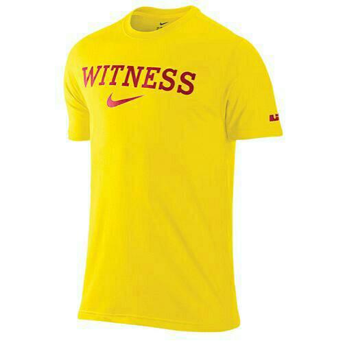 Jual Tshirt/T shirt Nike witness yellow 