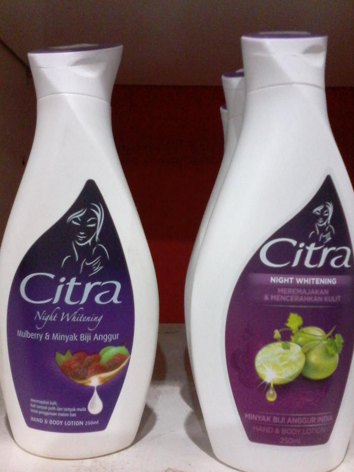 body lotion night whitening