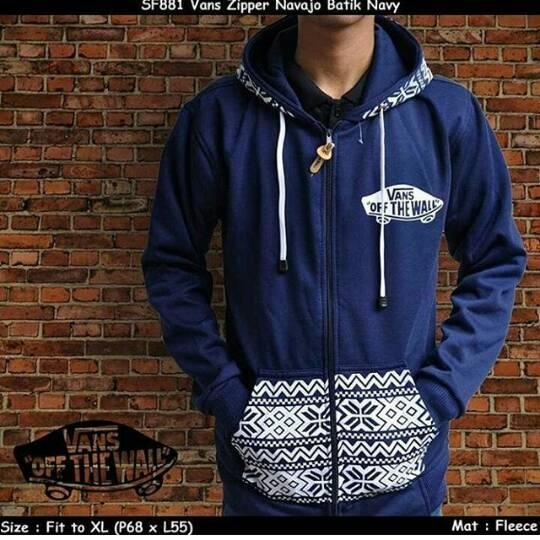 jaket vans off the wall