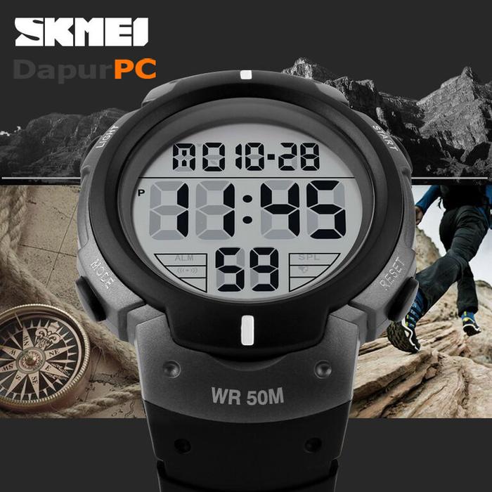 Gambar Sport Watch Water Resistant 50m [Skmei Pioneer] - Abu-abu dari dapurpc undefined Tokopedia